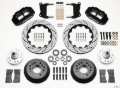 Picture of Wilwood Narrow Superlite 6R Front Hub Kit 14-00in Drilled 67-69 Camaro 64-72 Nova Chevelle