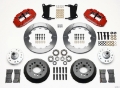 Picture of Wilwood Narrow Superlite 6R Front Hub Kit 12-88in Red 67-69 Camaro 64-72 Nova Chevelle