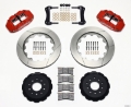Picture of Wilwood Narrow Superlite 6R Front Hat Kit 14-00in Red 88-93 Corvette C4