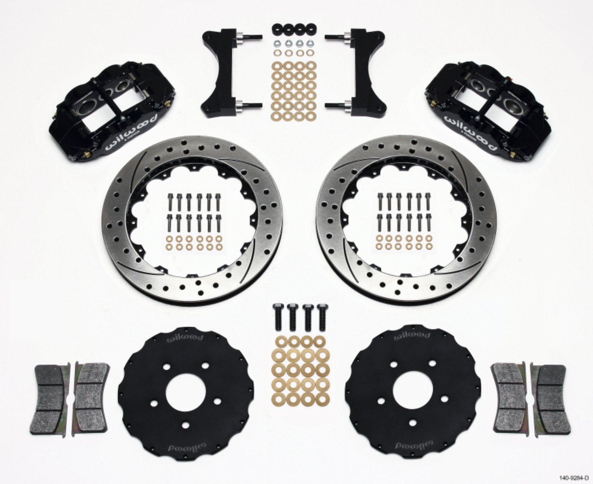 Picture of Wilwood Narrow Superlite 6R Front Hat Kit 13-06in Drilled Mitsubishi EVO VIII