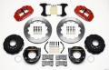 Picture of Wilwood Narrow Superlite 4R Rear P-Brk Kit 12-88in Red Ford 8-8 w-2-5in Offset-5 Lug