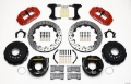 Picture of Wilwood Narrow Superlite 4R Rear P-Brk Kit 12-88in Drilled Red Mopar-Dana 2-36in Off w-Snap Ring