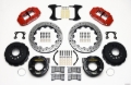 Picture of Wilwood Narrow Superlite 4R Rear P-Brk Kit 12-88in Drilled Red Small Ford 2-50in Offset