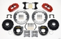 Picture of Wilwood Narrow Superlite 4R Rear P-Brk Kit 12-88in Red Big Ford New Style 2-36in Offset