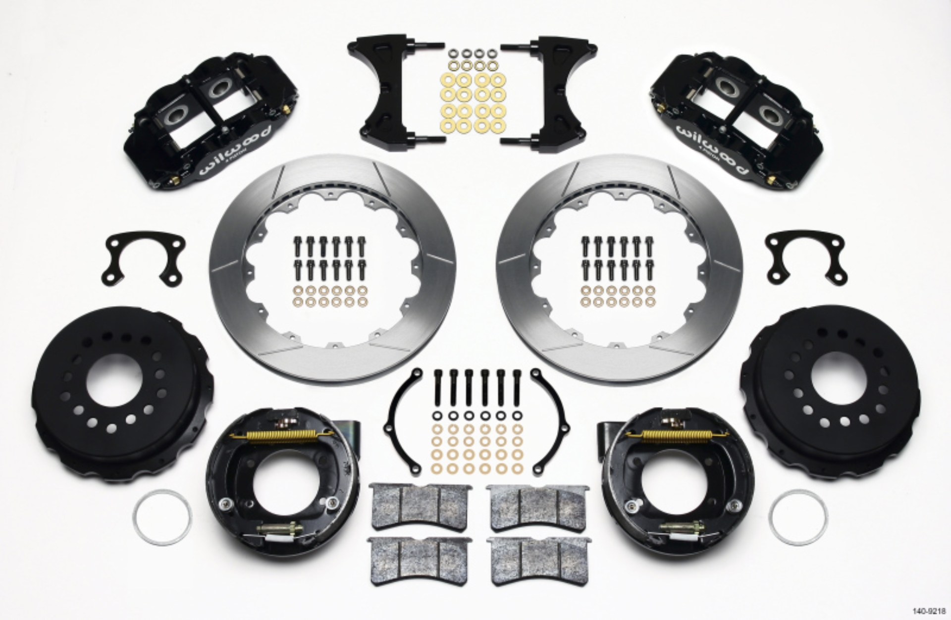 Picture of Wilwood Narrow Superlite 4R Rear P-Brk Kit 12-88in Big Ford New Style 2-36in Offset