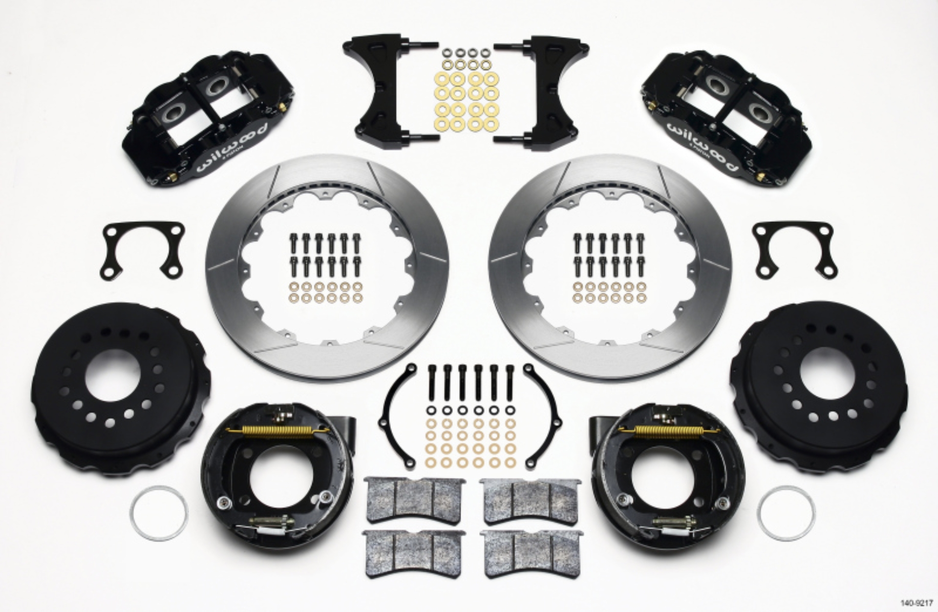 Picture of Wilwood Narrow Superlite 4R Rear P-Brk Kit 12-88in Big Ford Old Style 2-36in Offset