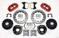 Picture of Wilwood Narrow Superlite 4R Rear P-Brk Kit 12-88in Drilled Red Small Ford 2-66in Offset