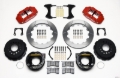 Picture of Wilwood Narrow Superlite 4R Rear P-Brk Kit 12-88in Red Chevy 12 Bolt-Spec 3-15in Brng