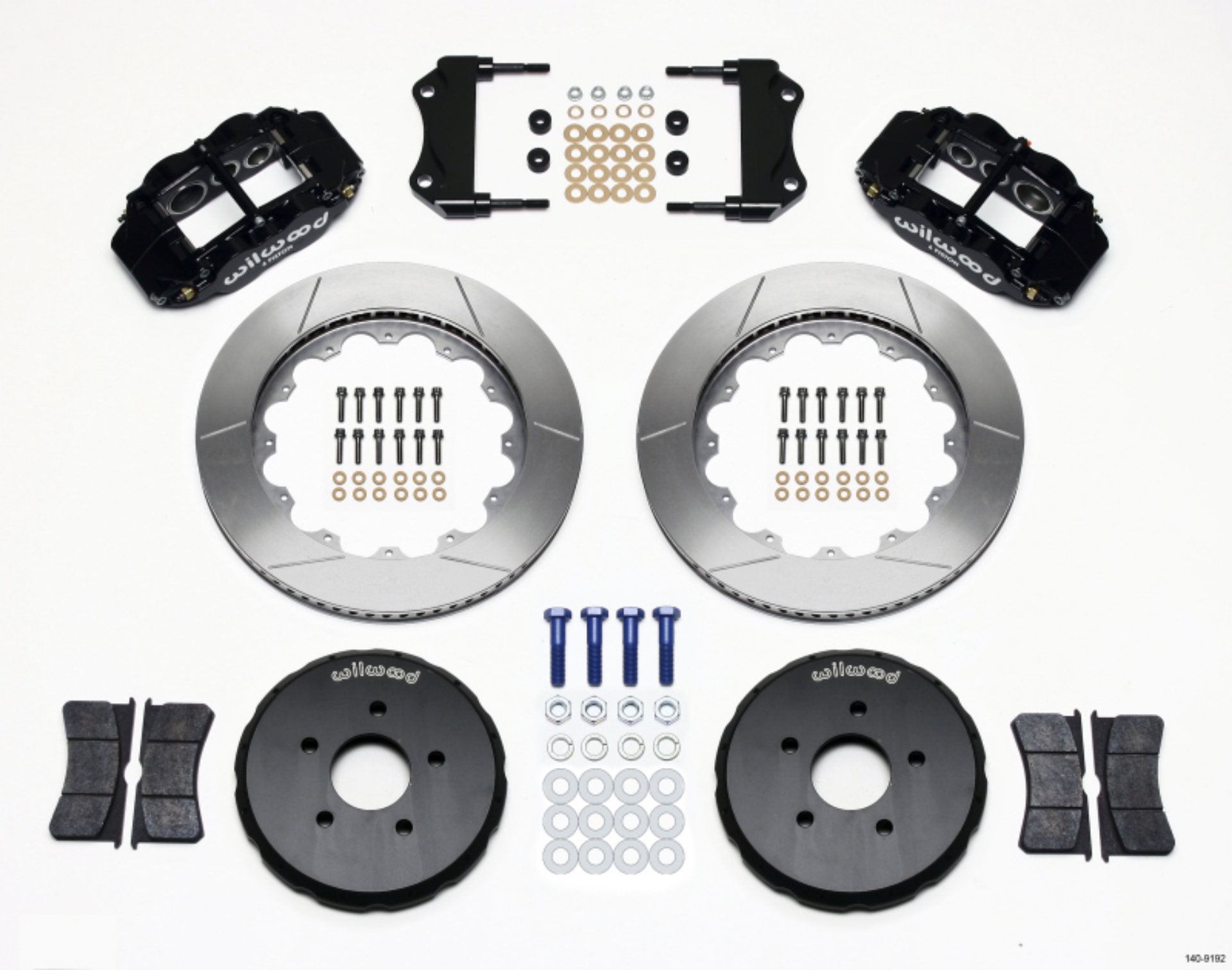 Picture of Wilwood Narrow Superlite 6R Front Hat Kit 14-00in Nissan 350Z-Fiti G35