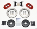 Picture of Wilwood Narrow Superlite 6R Front Hat Kit 13-06in Red Nissan 350Z-Fiti G35