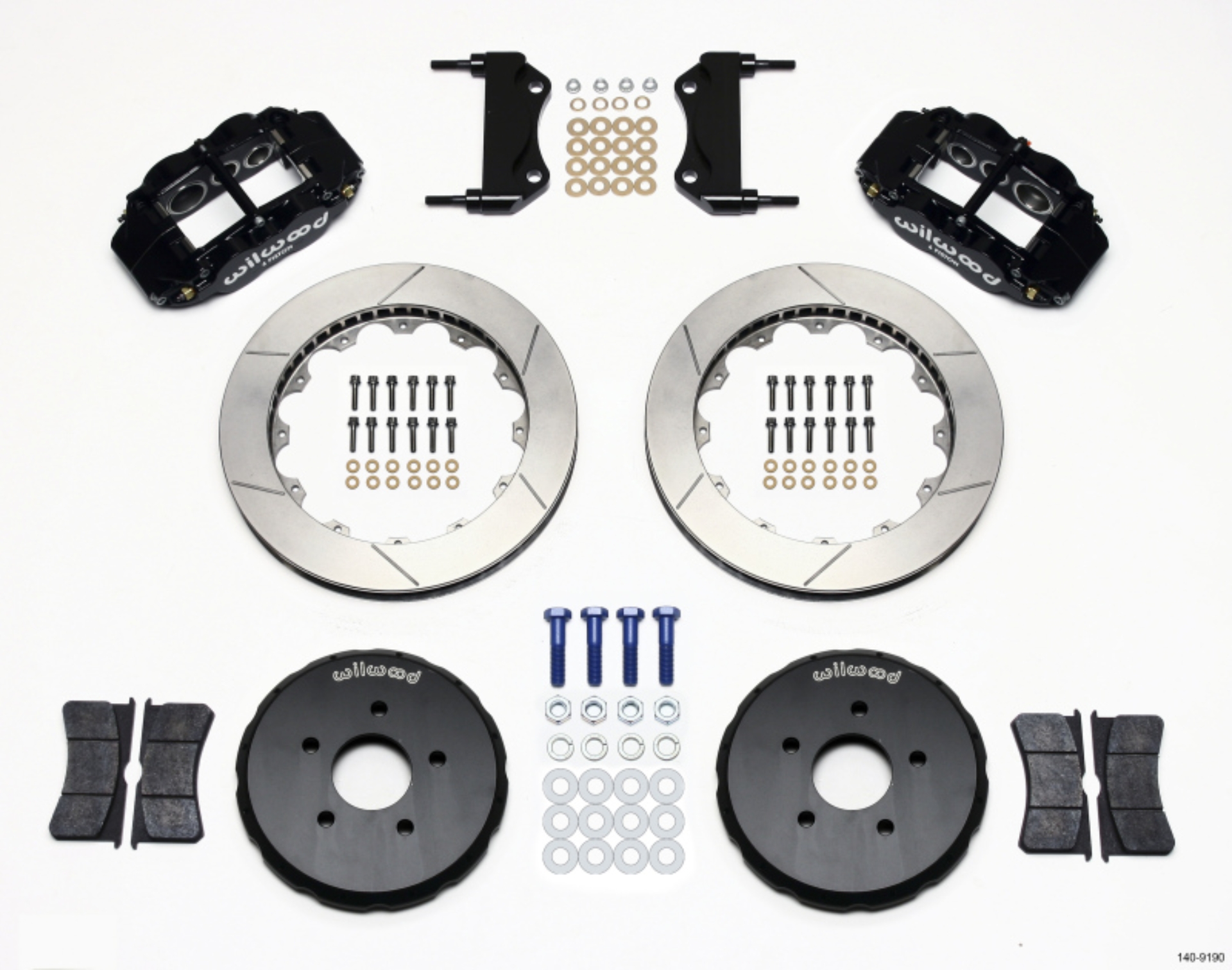 Picture of Wilwood Narrow Superlite 6R Front Hat Kit 13-06in Nissan 350Z-Fiti G35