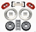 Picture of Wilwood Narrow Superlite 4R Rear Kit 14-00in Red 97-04 Corvette C5-Z06 05-13 C6