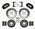 Picture of Wilwood Narrow Superlite 6R Front Hat Kit 13-06in Drilled 2005-2014 Mustang