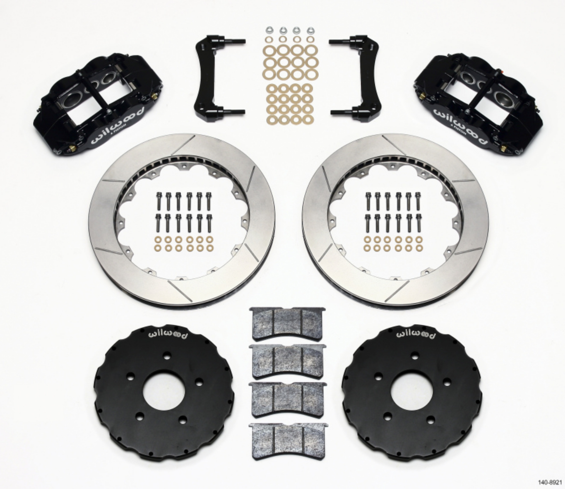 Picture of Wilwood Narrow Superlite 6R Front Hat Kit 13-06in 2005-up Corvette C6