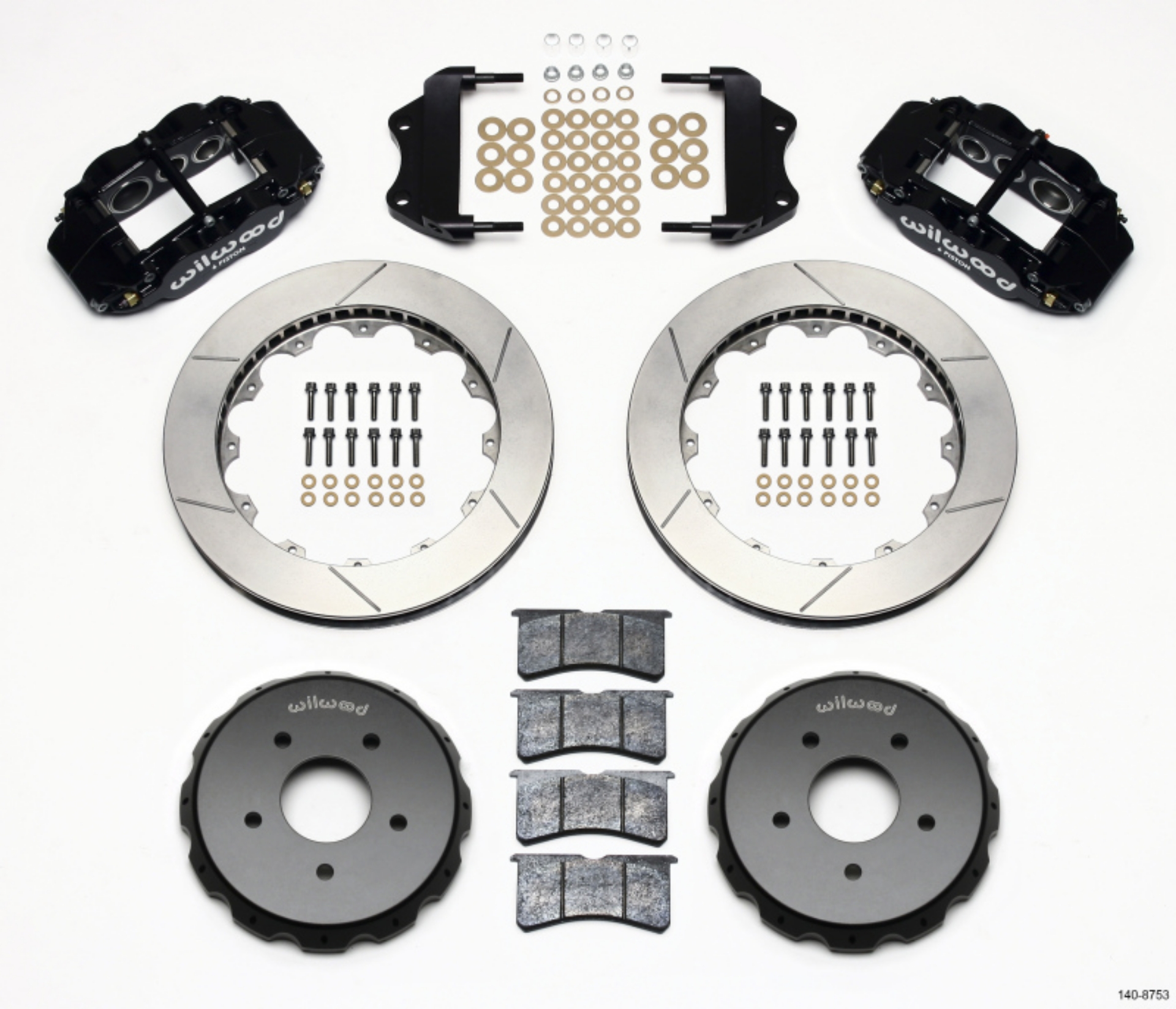 Picture of Wilwood Narrow Superlite 6R Front Hat Kit 13-06in 2004-2006 Pontiac GTO
