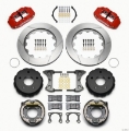 Picture of Wilwood Narrow Superlite 4R Rear P-Brk Kit 14-00in Red Big Ford 2-00in Off Bronco 5 x 5-50