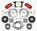 Picture of Wilwood AERO4 Rear Kit 14-00 Red 2005-2014 Mustang w- BMR Suspn- w-Lines