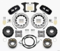 Picture of Wilwood AERO4 Rear Kit 14-00 Drilled 2005-2014 Mustang w- BMR Suspn- w-Lines