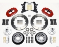 Picture of Wilwood Narrow Superlite 6R Front Hub Kit 12-88in Red 60-68 Ford - Mercury Full Size - Galaxie