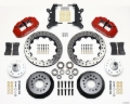 Picture of Wilwood Narrow Superlite 6R Front Hub Kit 12-88in Drill Red 60-68 Ford - Mercury Full Size - Galaxie