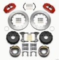 Picture of Wilwood Narrow Superlite 4R Rear P-Brk Kit 14-00in Red Big Ford 2-36in Off Bronco 5 x 5-50