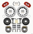 Picture of Wilwood Narrow Superlite 4R Rear P-Brk Kit 14-00in Drill Red Big Ford 2-36in Off Bronco 5 x 5-50