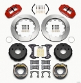 Picture of Wilwood Narrow Superlite 4R Rear P-Brk Kit 14-00in Red Small Ford 2-36in Off Bronco 5 x 5-50