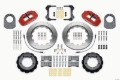 Picture of Wilwood Narrow Superlite 4R Front Hat Kit 14-00in Red 66-75 Ford Bronco Dana 30-44 w-Lines