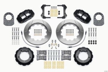 Picture of Wilwood Narrow Superlite 4R Front Hat Kit 14-00in 66-75 Ford Bronco Dana 30-44 w-Lines