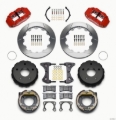 Picture of Wilwood Narrow Superlite 4R Rear P-Brk Kit 12-88in Red Big Ford 2-36in Off Bronco 5 x 5-50