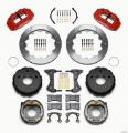 Picture of Wilwood Narrow Superlite 4R Rear P-Brk Kit 12-88in Red Small Ford 2-36in Off Bronco 5 x 5-50