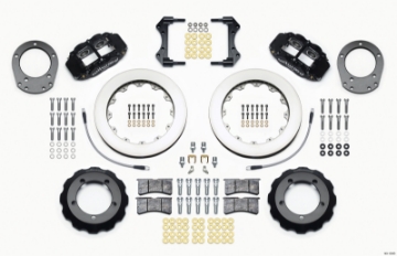 Picture of Wilwood Narrow Superlite 4R Front Hat Kit 12-88in 76-77 Ford Bronco Dana 44 w-Lines