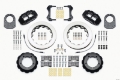 Picture of Wilwood Narrow Superlite 4R Front Hat Kit 12-88in Red 66-75 Ford Bronco Dana 30-44 w-Lines