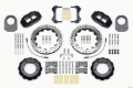 Picture of Wilwood Narrow Superlite 4R Front Hat Kit 12-88in Drilled 66-75 Ford Bronco Dana 30-44 w-Lines