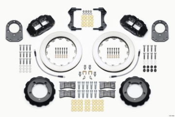 Picture of Wilwood Narrow Superlite 4R Front Hat Kit 12-88in 66-75 Ford Bronco Dana 30-44 w-Lines