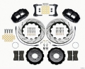 Picture of Wilwood Narrow Superlite 6R Front Hat Kit 14-00in Drilled 2008-up Hyundai Genesis Coupe w-Lines