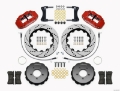 Picture of Wilwood Narrow Superlite 6R Front Hat Kit 14-00in Drill Red 2005-Up Mazda Miata w- Lines