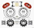 Picture of Wilwood Narrow Superlite 4R Rear Kit 12-88in Drilled Red 99-05 WRX - 99-07 Impreza