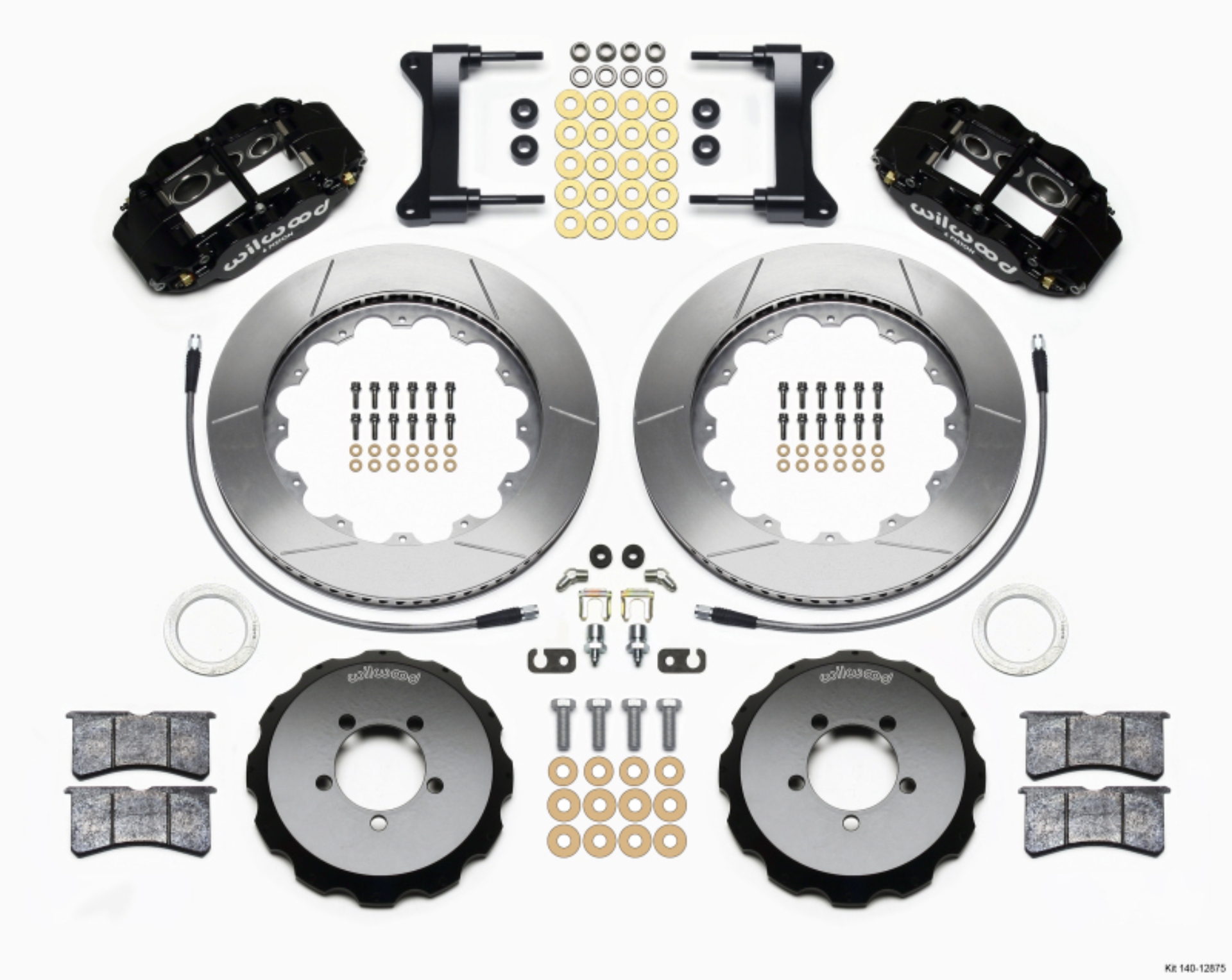 Picture of Wilwood Narrow Superlite 6R Front Hat Kit 14-00in 1999-2012 Subaru WRX w-Lines
