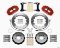 Picture of Wilwood Narrow Superlite 6R Front Hat Kit 12-88in Red 2012-Up Toyota - Scion FRS w- Lines