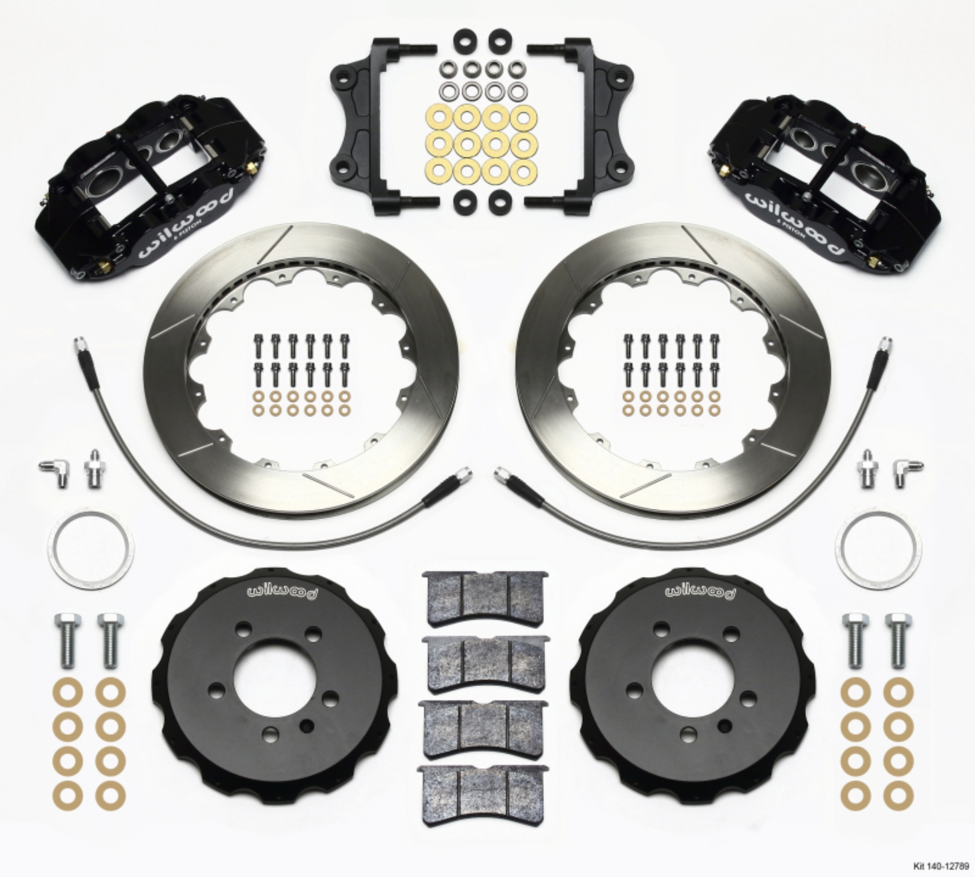 Picture of Wilwood Narrow Superlite 6R Front Hat Kit 12-88in 06-12 Volkswagen GTI w- Lines