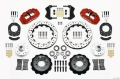 Picture of Wilwood Narrow Superlite 6R Front Hub Kit 12-88in Drill Red 1965-1969 Mustang Drum Spindle