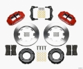 Picture of Wilwood Narrow Superlite 4R Front Kit 12-19in Drilled Red 82-86 Jeep CJ