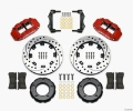 Picture of Wilwood Narrow Superlite 4R Front Kit 12-19in Drilled Red 82-86 Jeep CJ