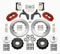 Picture of Wilwood Narrow Superlite 6R Front Hub Kit 14-00in Red 59-64 Chevy Impala - 63-64 Corvette