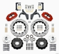 Picture of Wilwood Narrow Superlite 6R Front Hub Kit 14-00in Drill Red 59-64 Chevy Impala - 63-64 Corvette
