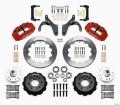 Picture of Wilwood Narrow Superlite 6R Front Hub Kit 12-88in Red 59-64 Chevy Impala - 63-64 Corvette