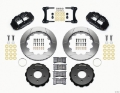 Picture of Wilwood Narrow Superlite 4R Front Hat Kit 14-00in 2007-Up Jeep Wrangler