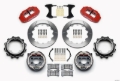 Picture of Wilwood Narrow Superlite 4R Rear P-Brk Kit 12-88in Red Strange Eng Floater 3-49in Offset