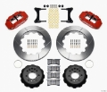 Picture of Wilwood Narrow Superlite 6R Front Hat Kit 14-00in Red 93-96 Mazda RX7